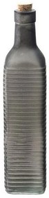Μπουκάλι Γυάλινο Srools 915-2068 6x6x26cm Grey Artekko Glass