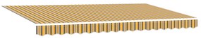 vidaXL Σκηνίτσα Αναδιπλούμενη Μαρινό Μπλε 400x200 cm