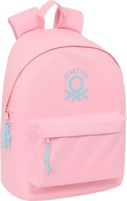 Σχολική Τσάντα Benetton benetton basics Ροζ 31 x 41 x 16 cm
