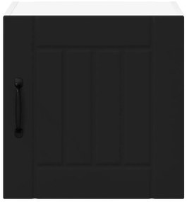 vidaXL Ντουλάπα Κουζίνας 2 pcs Μαύρο 40 x 31 x 40 εκ.