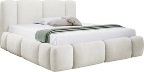 Επενδυμένο Κρεβάτι Bianco-Λευκό-120 x 200