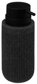 Δοχείο Κρεμοσάπουνου 310ml (Φ7x17.4) F-V Onyx Black 174972B