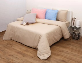 Σετ Σεντόνια Μονά 175x265 3100 Φανέλλα Λευκό Viopros