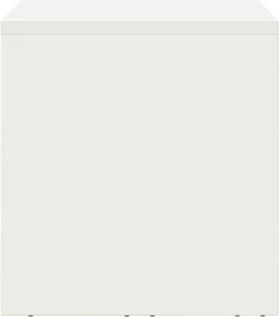 vidaXL Ντουλάπι τοίχου για γκαράζ Λευκό 60 x 33 x 35 εκ