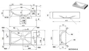 ΝΙΠΤΗΡΑΣ ΛΕΥΚΟΣ 400 X 220 X 90 ΧΙΛ. ΑΠΟ SMC 146513