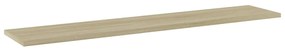 vidaXL Ράφια Βιβλιοθήκης 4 τεμ. Sonoma Δρυς 100x20x1,5 εκ. Μοριοσανίδα