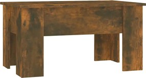 vidaXL Τραπεζάκι Σαλονιού Καπνιστή Δρυς 79x49x41 εκ. Επεξεργασμ. Ξύλο
