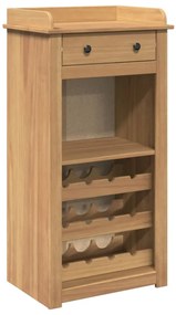 vidaXL Κάβα Κρασιών Panama 57x40x111,5 εκ. από Μασίφ Ξύλο Πεύκου