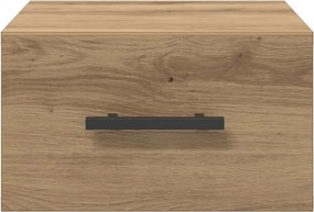 vidaXL Κομοδίνο artisan δρυς 35 x 35 x 20 εκ Επεξεργασμένο ξύλο