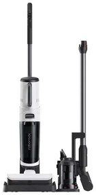 Κάθετη ηλεκτρική σκούπα 5σε1 Roborock Dyad Pro Combo R300002, 17000 Pa, 300 m2, 0,46 l, 4 λειτουργίες, Αυτοκαθαρισμός,, Αυτονομία έως 60 λεπτά, Λευκό