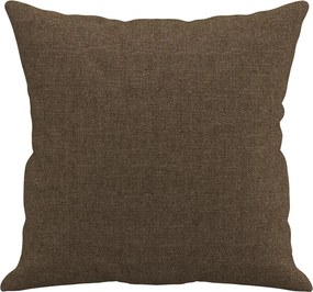 vidaXL Μαξιλάρια Διακοσμητικά 2 τεμ. Καφέ 40 x 40 εκ. Υφασμάτινα