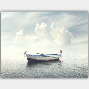 Πίνακας Καμβάς 441HPE2772 100x70cm Multi Wallity Horizontal Ξύλο, Καμβάς
