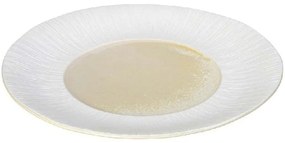 Πιάτο Ρηχό Zen SOR101K4 21,3x2,6cm Sun Yellow-White Espiel Πορσελάνη