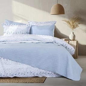 Ζεύγος Μαξιλαροθήκες Καπιτονέ (52x72) Nima Orion Sky Blue/L.Blue