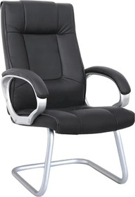 BF6900V Πολυθρόνα Επισκέπτη PU Μαύρο   1τμχ