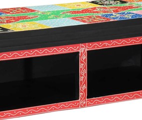 vidaXL Ντουλάπι TV Πολύχρωμο 80 x 30 x 22 εκ Επεξεργασμένο ξύλο