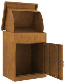 vidaXL Θυρίδα Πακέτων Σκ rusty 44 x 35 x 59 εκατοστά