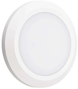 Φωτιστικό Τοίχου - Απλίκα SLIM01NW Φ15x2,8cm Led 310lm 4W 3000K White Aca