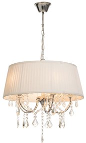 Φωτιστικό Κρεμαστο Aca FMD968305 PENELOPE Λευκό (White)