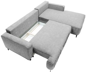 Γωνιακός καναπές Lavar-Prasino-Αριστερή