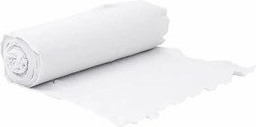 vidaXL Μεμβράνη με Γεωύφασμα Λευκή 1 x 50 μ. Πολυεστερικές Ίνες