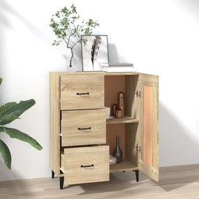 vidaXL Ντουλάπι Sonoma Δρυς 69,5 x 34 x 90 εκ. από Επεξεργασμένο Ξύλο