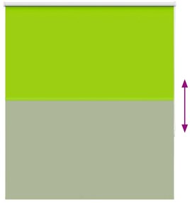 Ρολέρ Μπλακάουτ φύλλα πράσινα 120x150 cm Πλάτος υφάσματος - Πράσινο