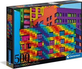 Clementoni Παζλ Colorboom Squares 500 τμχ