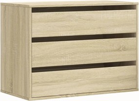 vidaXL Συρταριέρα Sonoma Δρυς 80x41x58 εκ. από Επεξεργ. Ξύλο