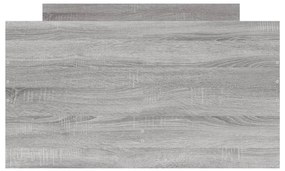 vidaXL Πλαίσιο Κρεβατιού με Συρτάρια Γκρι Sonoma 90 x 190 εκ.