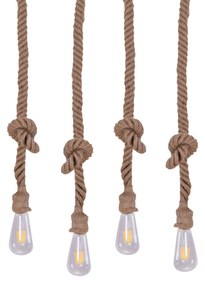 Φωτιστικό Οροφής  SE147-27-4 MAYA PENDANT LAMP ROPE+ - 51W - 100W - 77-4345