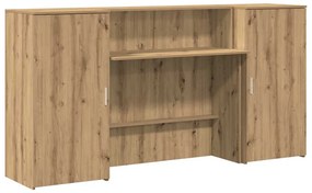 vidaXL Γραφείο υποδοχής 200x50x103,5 εκ. Επεξεργασμένο Ξύλο