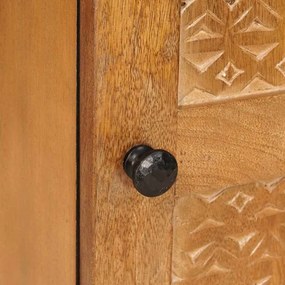 vidaXL Πλαϊνό γραφείο Ανοιχτό καφέ 33.5 x 40 x 75 εκ