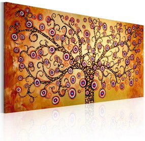 Χειροποίητα ζωγραφισμένος πίνακας - Peacock tree 120x60