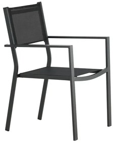 Σετ Τραπέζι και καρέκλες Dallas 3480, Επεξεργασμένο γυαλί, Ύφασμα, Πλαστικό ψάθινο | Epipla1.gr