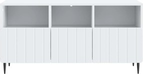 vidaXL Ντουλάπι TV Λευκό 102 x 34,5 x 50 εκ. Επεξεργασμένο Ξύλο