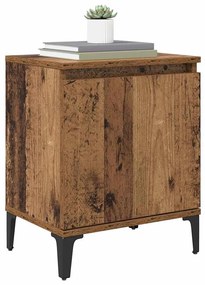 vidaXL Κομοδίνο Παλαιό ξύλο 40 x 30 x 50 cm Επεξεργασμένο ξύλο