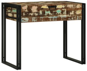 vidaXL Τραπέζι Μακιγιάζ 90x50x75 εκ Μασίφ Ξύλο Ανακυκλωμένο