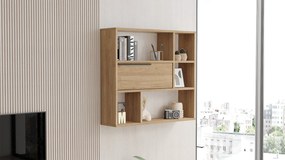 Ράφι Τοίχου Καρυδί ITAN 90.1x22x81