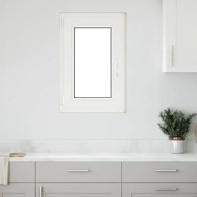 vidaXL Παράθυρο Υπογείου "RISOR" 50x75 εκ. Ανακλινόμενο & Περιστρεφόμενο DIN Αριστερό Ανθρακί