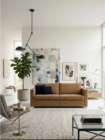 Καναπές Smart Τριθέσιος-185φ 90β εκ-MInk