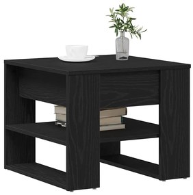vidaXL Τραπεζάκι σαλονιού Μαύρη δρυς 55.5 x 55 x 45 cm