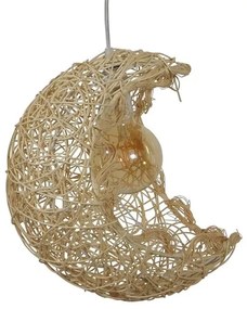 Φωτιστικό Οροφής Crescent 01222 Beige GloboStar Mat