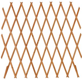 Συρμάτινη Περίφραξη Καφέ Ξύλο Ελάτης 180x90cm