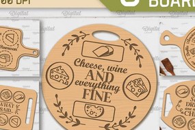 Σετ των 2 Intra απο ξύλο plywood 3mm-4mm πάχος Τυροσανίδες Δέσμη κοπής με λέιζερ Δίασταση 30x20 cm INTRAFABR-91125856