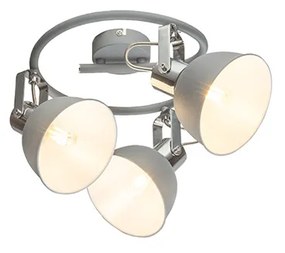 Φωτιστικό Οροφής Globo Lighting Gerda 54640-3 Γκρι