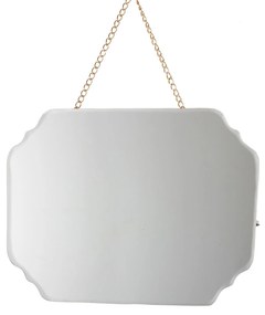 Supergreens Καθρέφτης Μεταλλικός "Frame" Χρυσός 35x25 εκ.