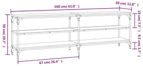 ΈΠΙΠΛΟ ΤΗΛΕΟΡΑΣΗΣ SONOMA ΔΡΥΣ 160X30X50 ΕΚ. ΕΠΕΞ. ΞΥΛΟ 826750