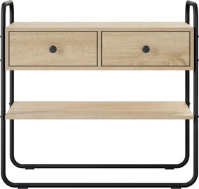 vidaXL Τραπέζι κονσόλας Sonoma Δρυς 100 x 40 x 75 cm