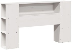 vidaXL Σκελετός Κρεβ. Χωρίς Στρώμα Λευκό 120x200 εκ Μασίφ Πεύκο